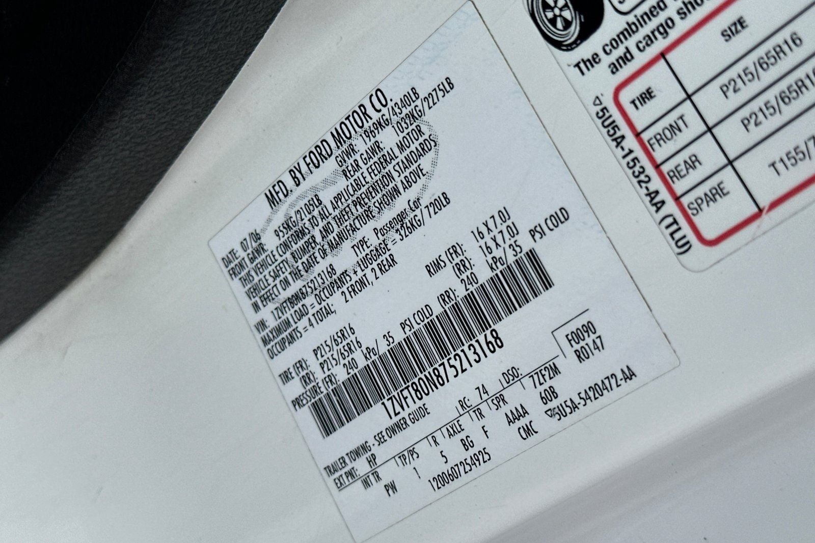 2007 Ford Mustang Base