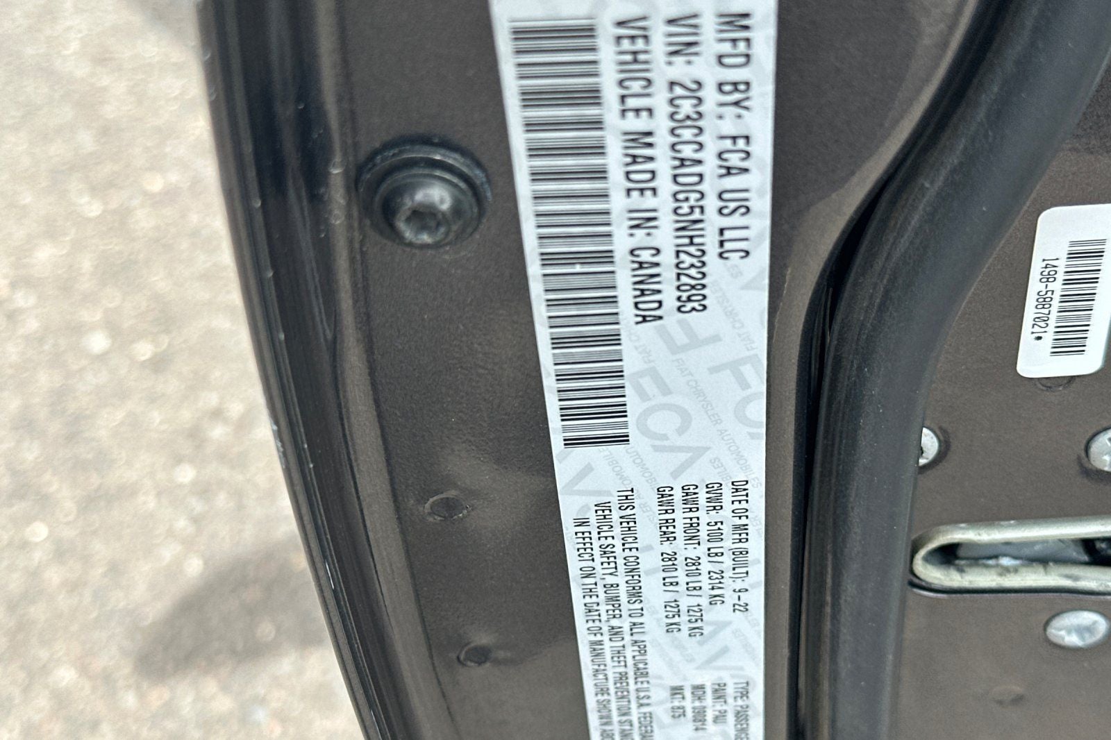 2022 Chrysler 300 Touring