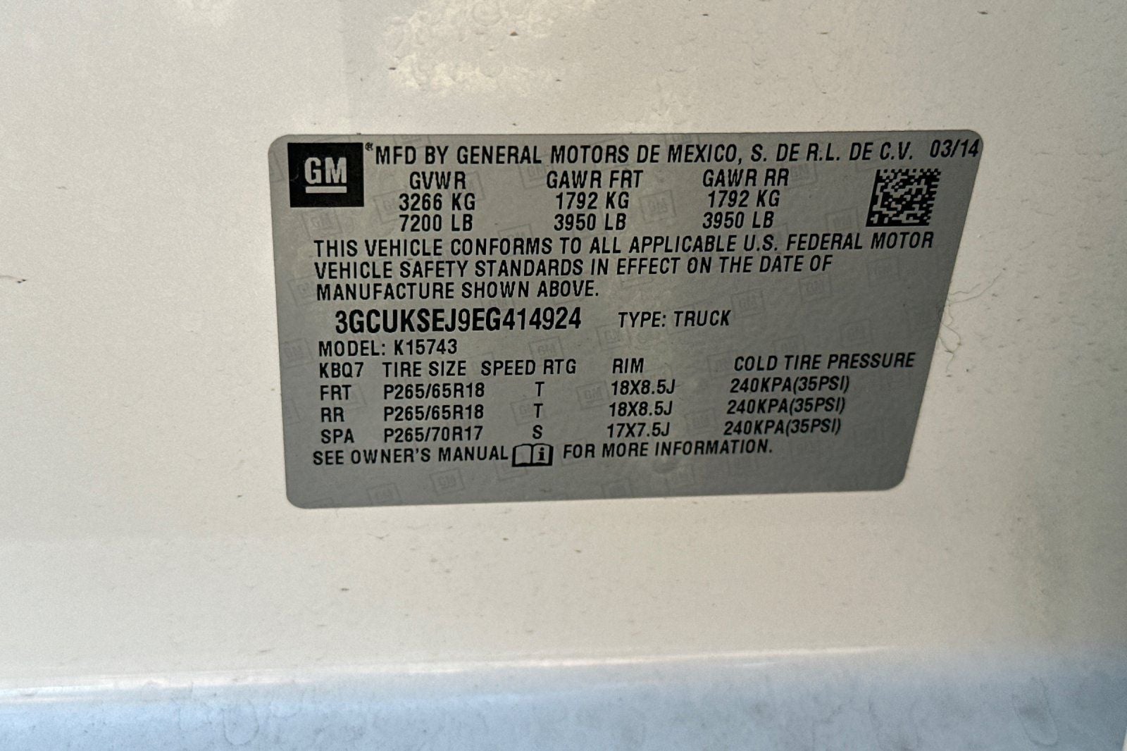 2014 Chevrolet Silverado 1500 LTZ 2LZ
