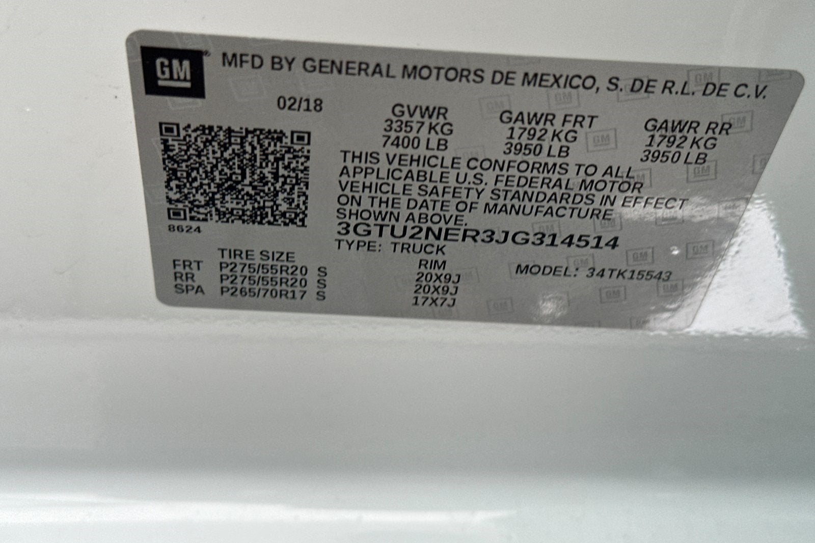 2018 GMC Sierra 1500 SLT