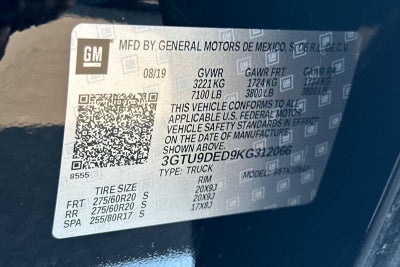 2019 GMC Sierra 1500 SLT