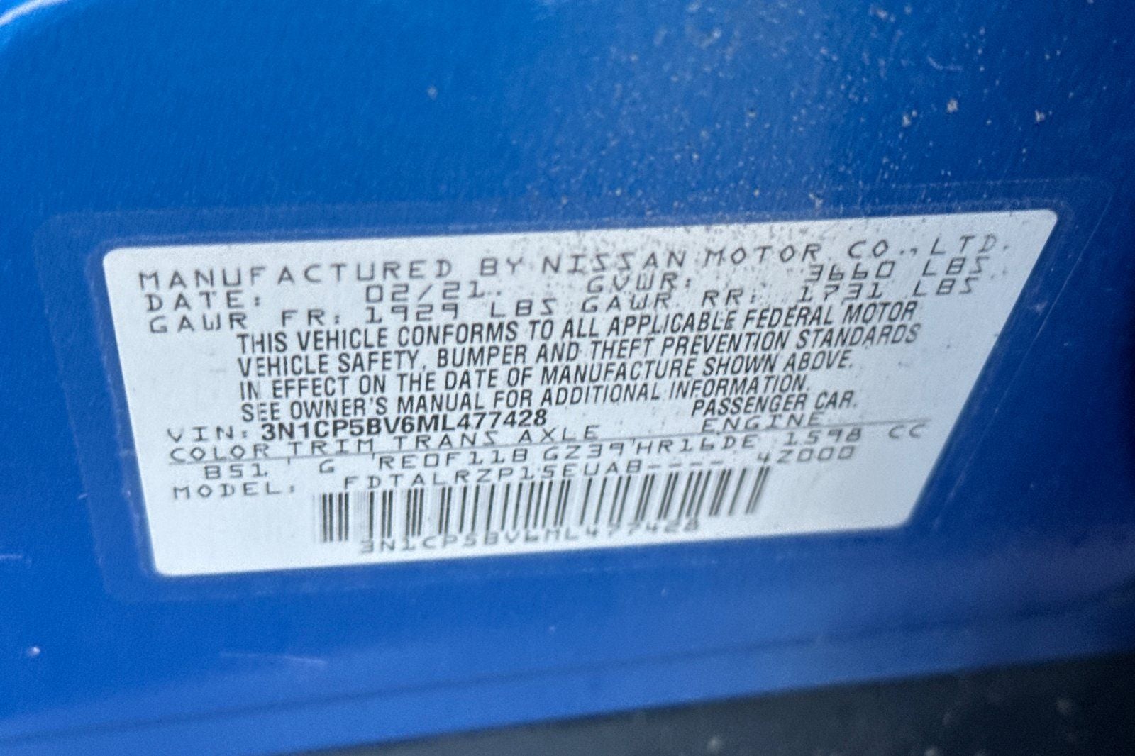 2021 Nissan Kicks S