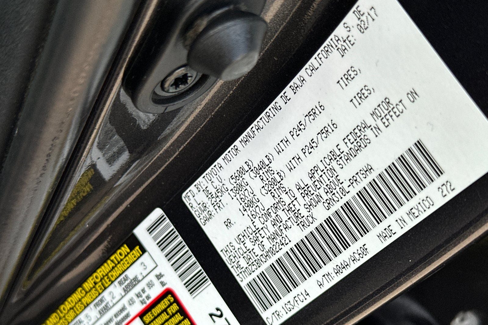 2017 Toyota Tacoma SR5 V6