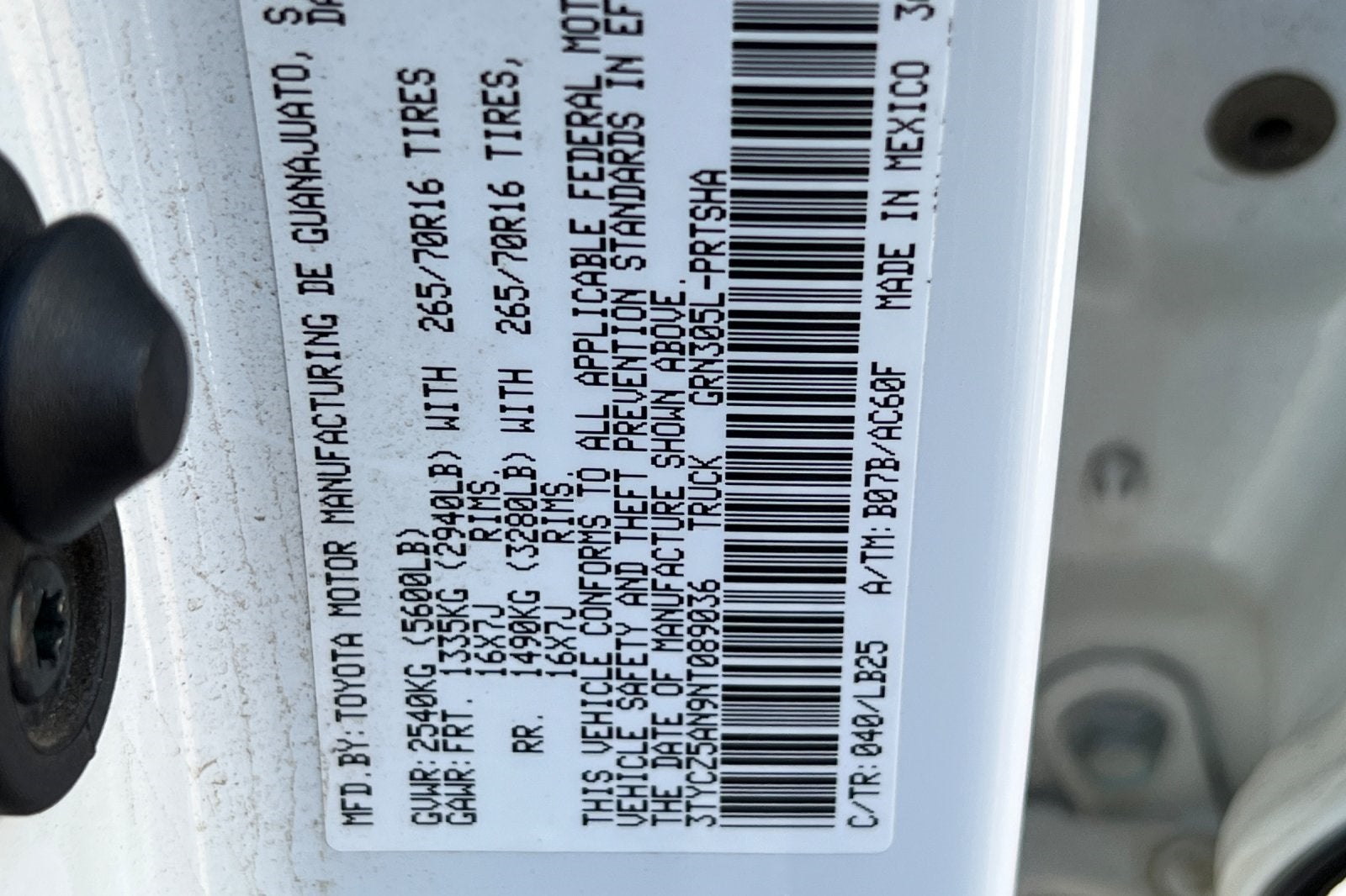 2022 Toyota Tacoma TRD Pro V6