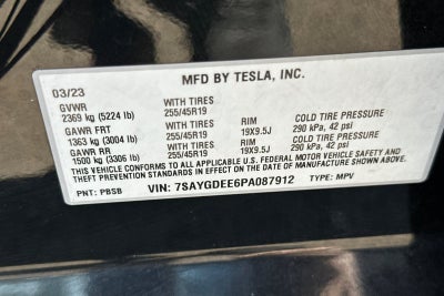 2023 Tesla Model Y Long Range