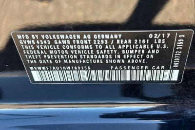 2017 Volkswagen Golf R DCC & Navigation 4Motion