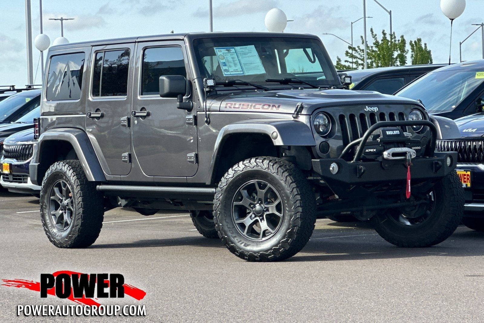 2016 Jeep Wrangler Unlimited Rubicon
