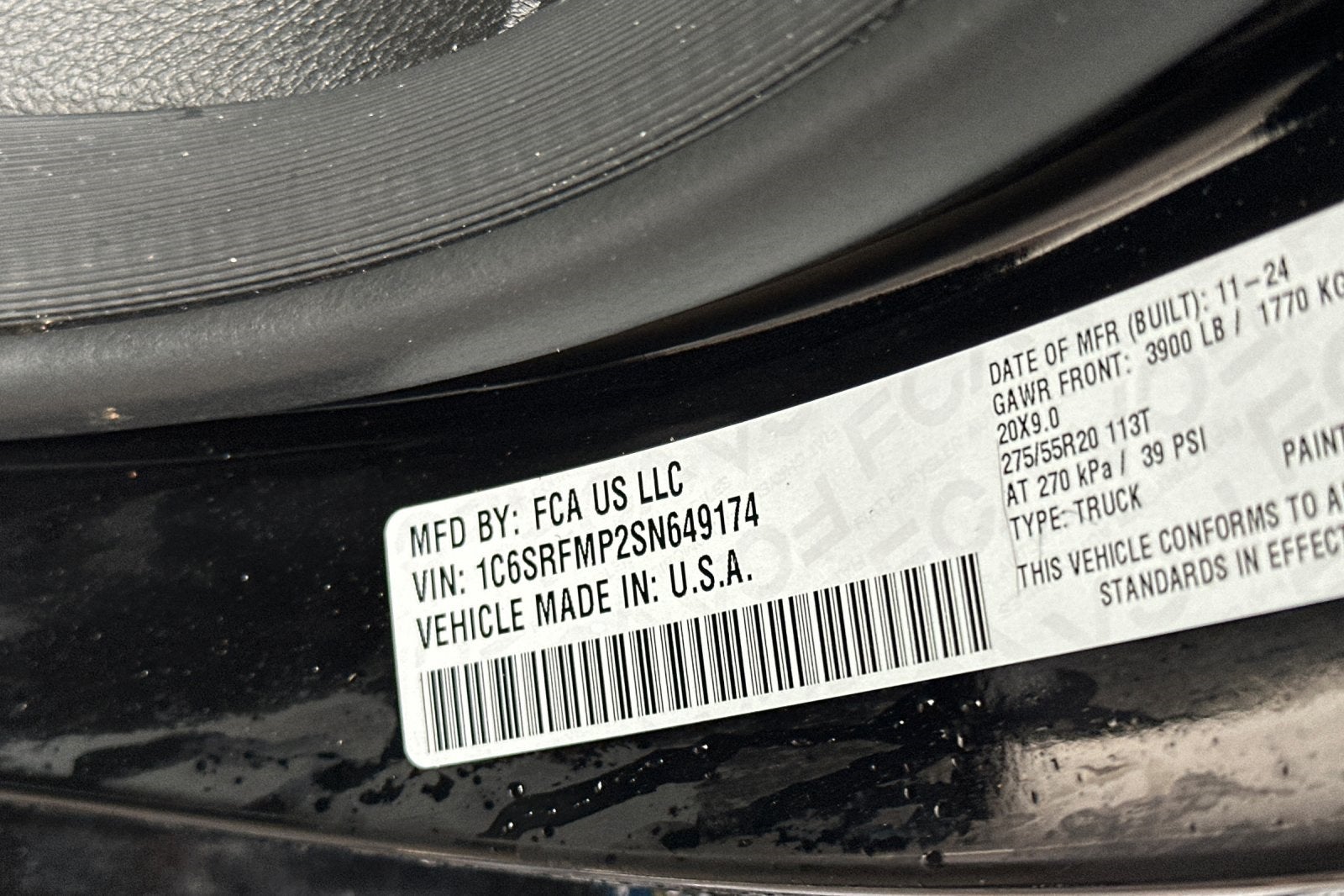 2025 RAM 1500 Big Horn/Lone Star