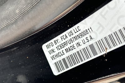 2021 RAM 1500 TRX