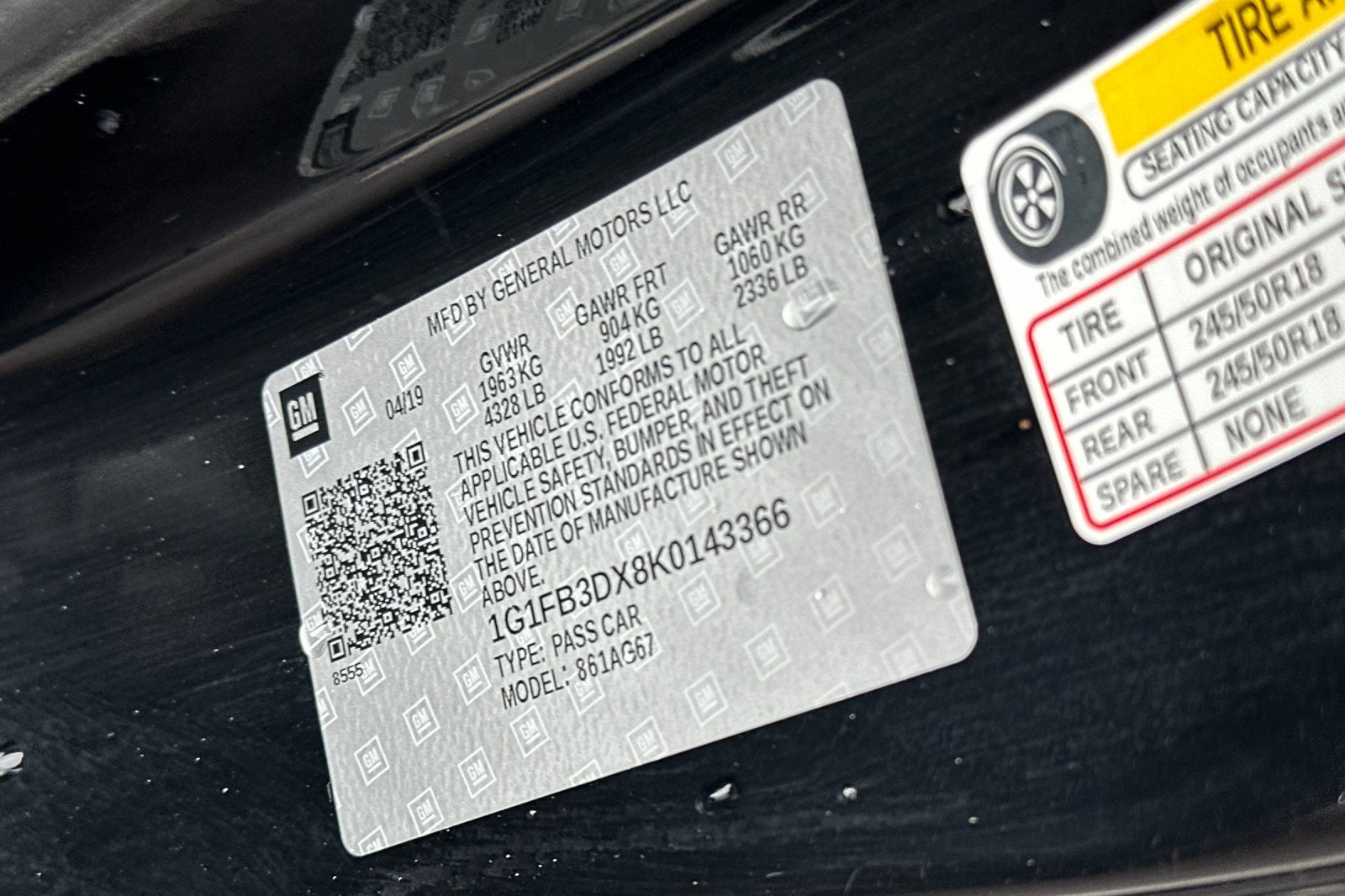 2019 Chevrolet Camaro 1LT