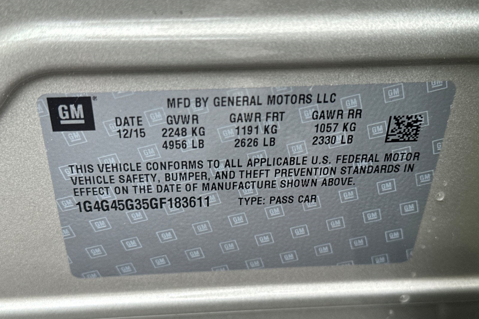 2016 Buick LaCrosse Sport Touring