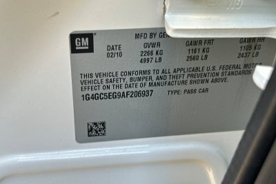 2010 Buick LaCrosse CXL