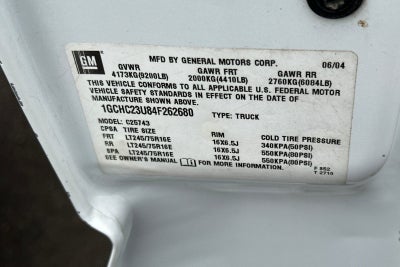 2004 Chevrolet Silverado 2500HD LT