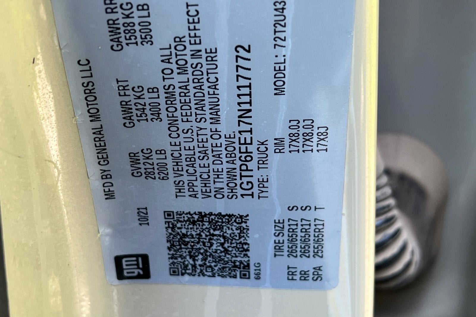 2022 GMC Canyon AT4 w/Cloth