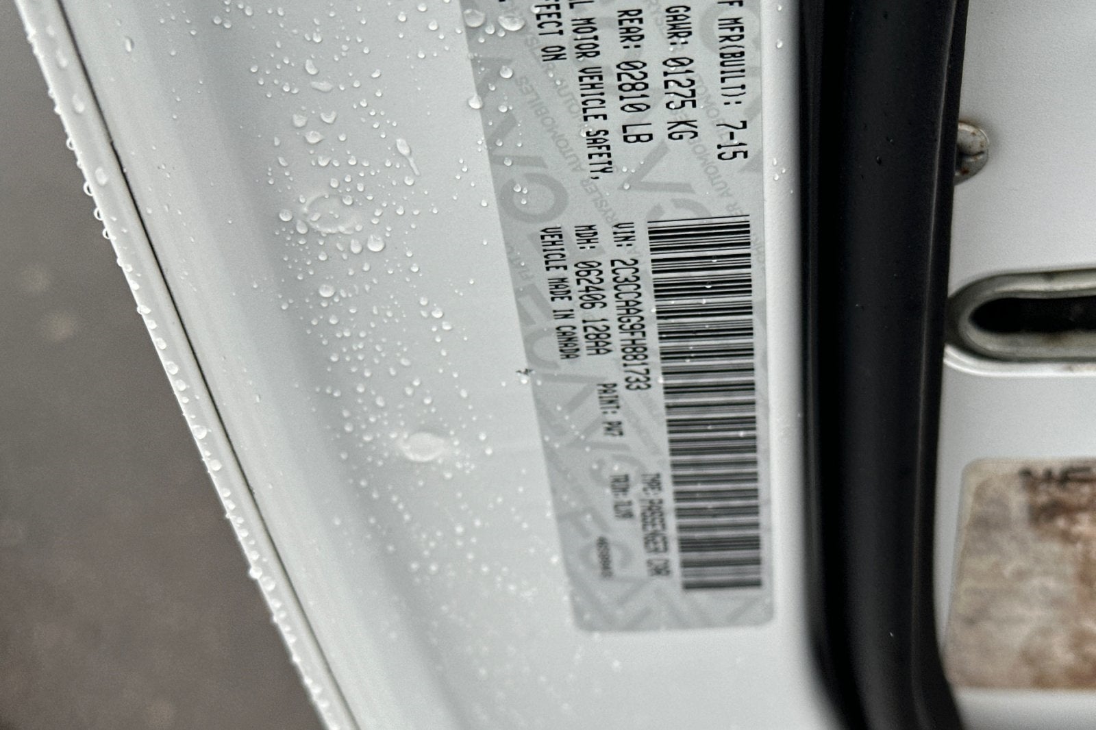 2015 Chrysler 300 Limited