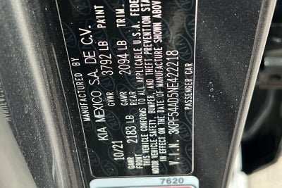 2022 Kia Forte GT-Line