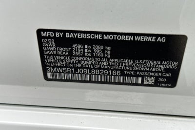 2020 BMW 3 Series 330i