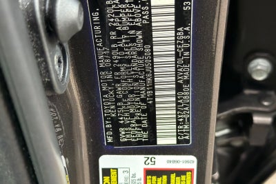 2018 Toyota Camry XLE