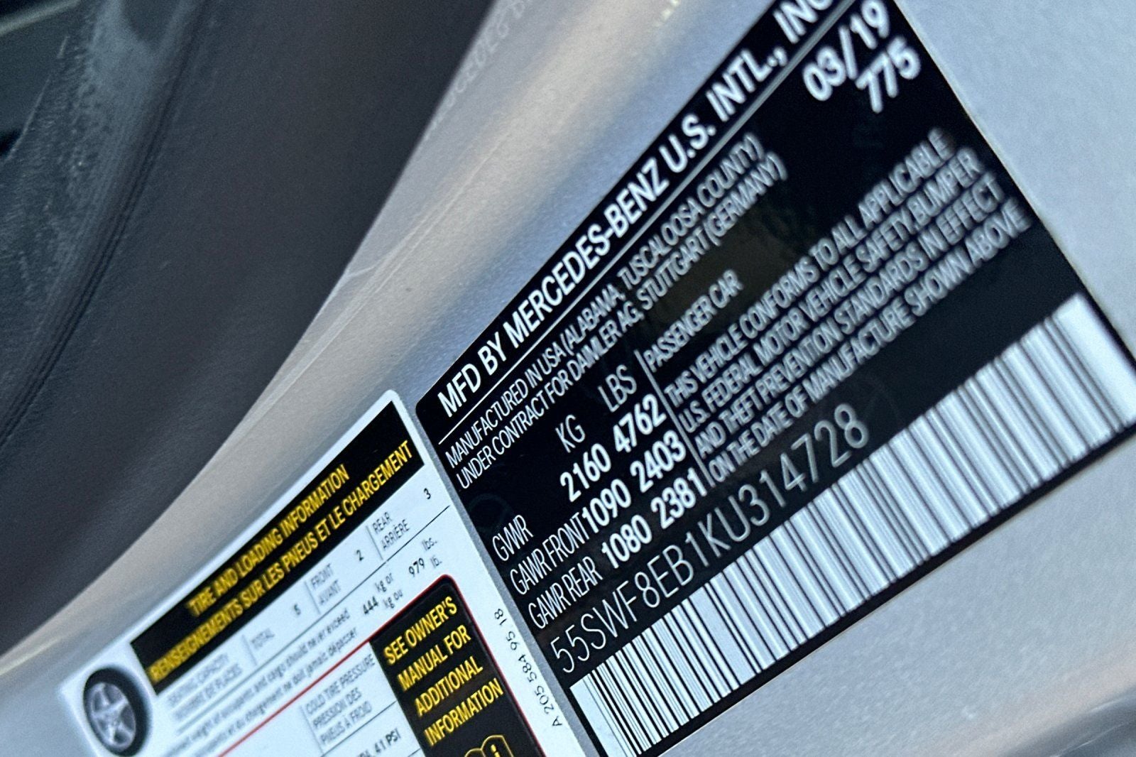 2019 Mercedes-Benz C-Class C 300 4MATIC®