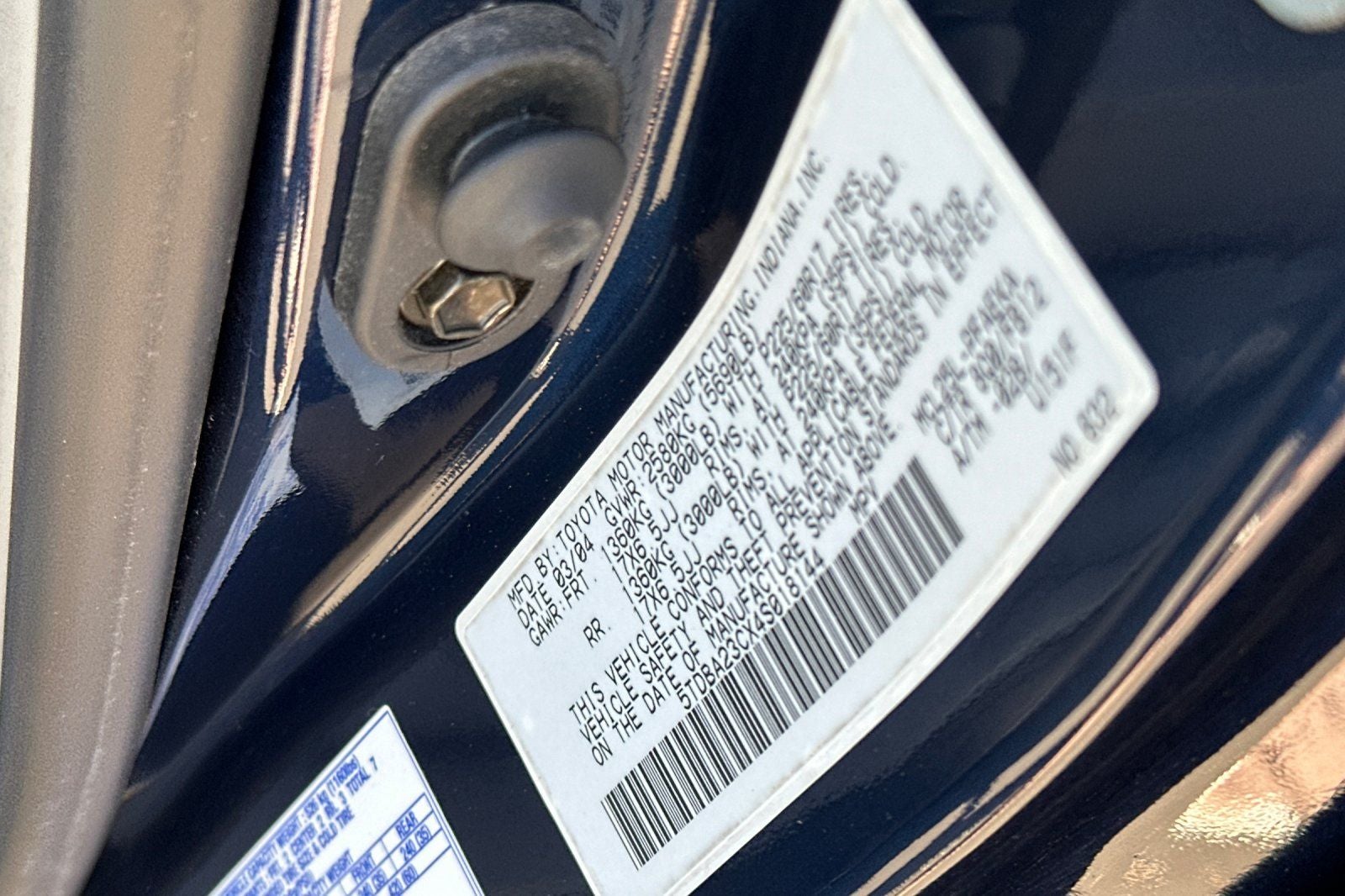 2004 Toyota Sienna LE