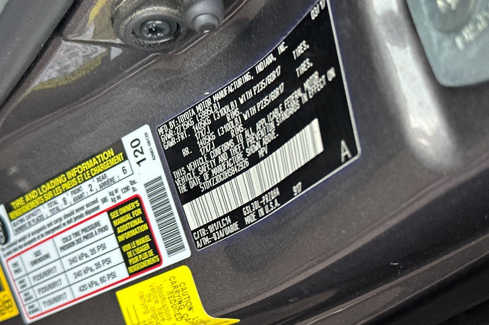 2017 Toyota Sienna XLE