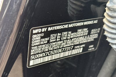 2014 BMW X3 xDrive35i