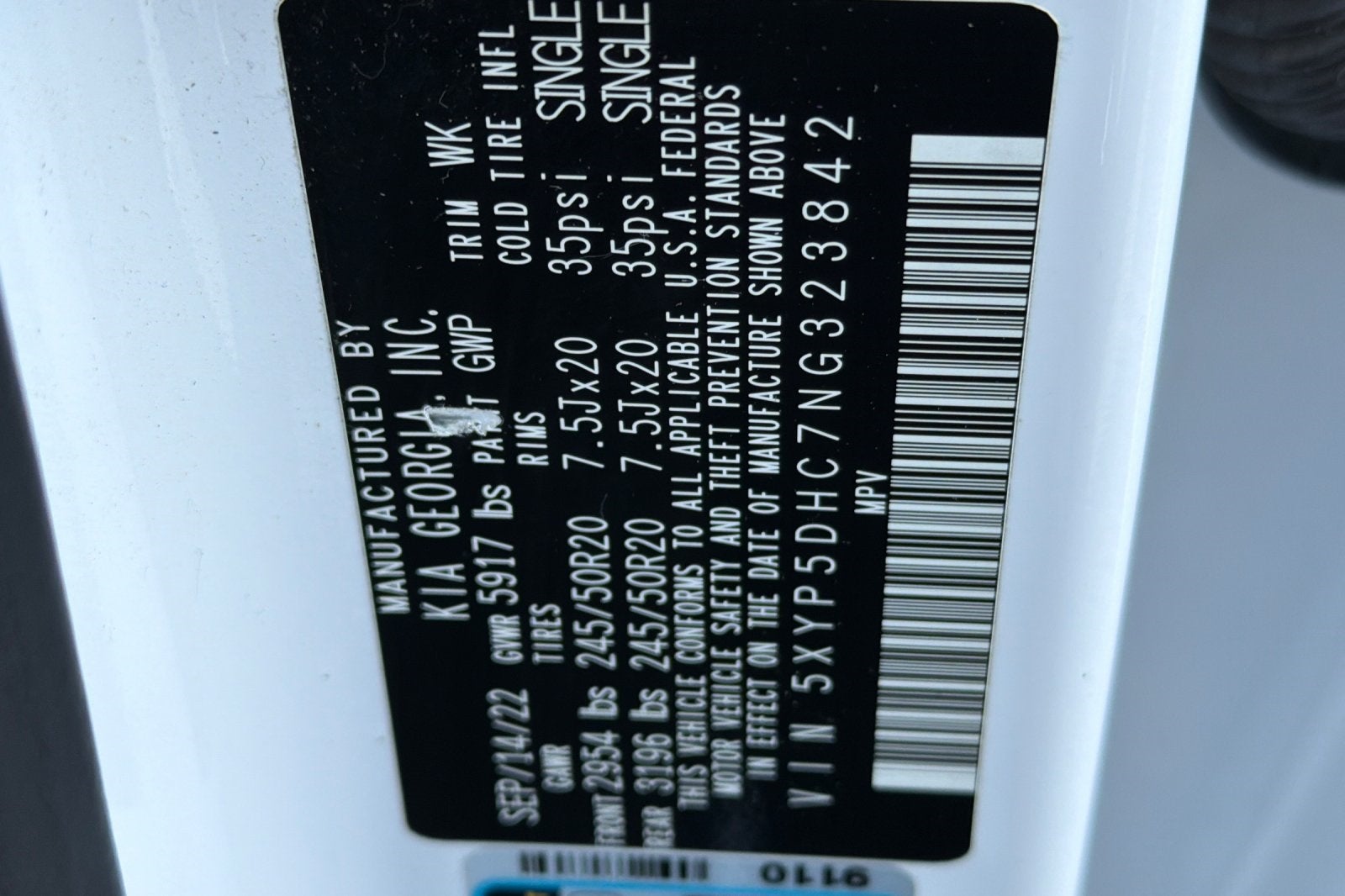 2022 Kia Telluride SX