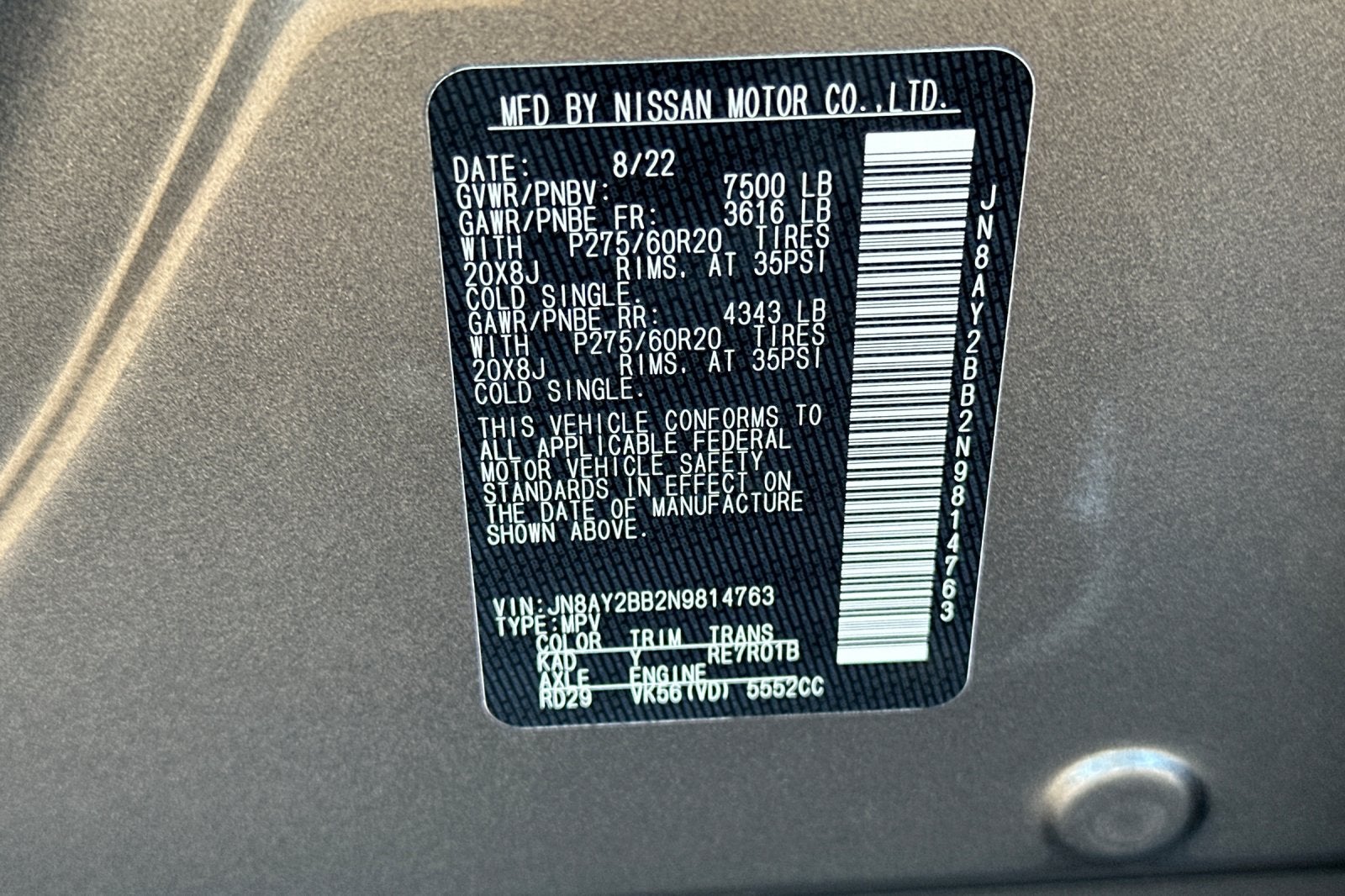 2022 Nissan Armada SL