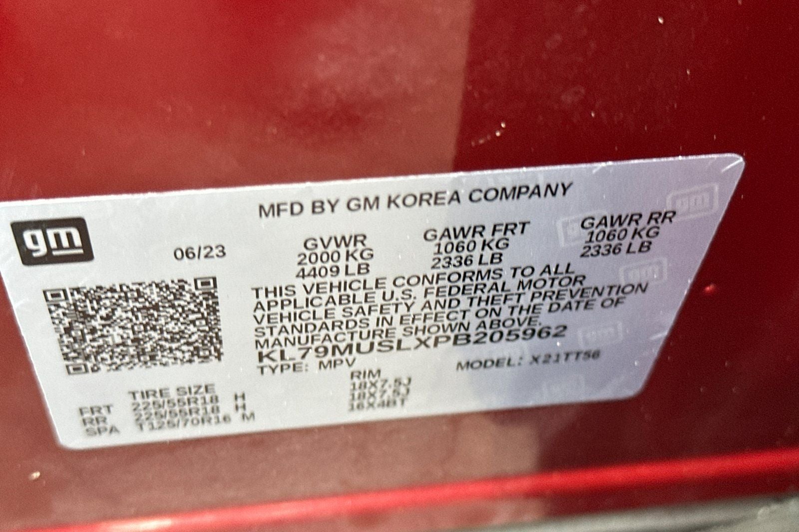 2023 Chevrolet TrailBlazer RS
