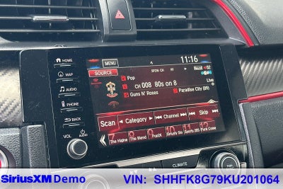 2019 Honda Civic Type R Touring