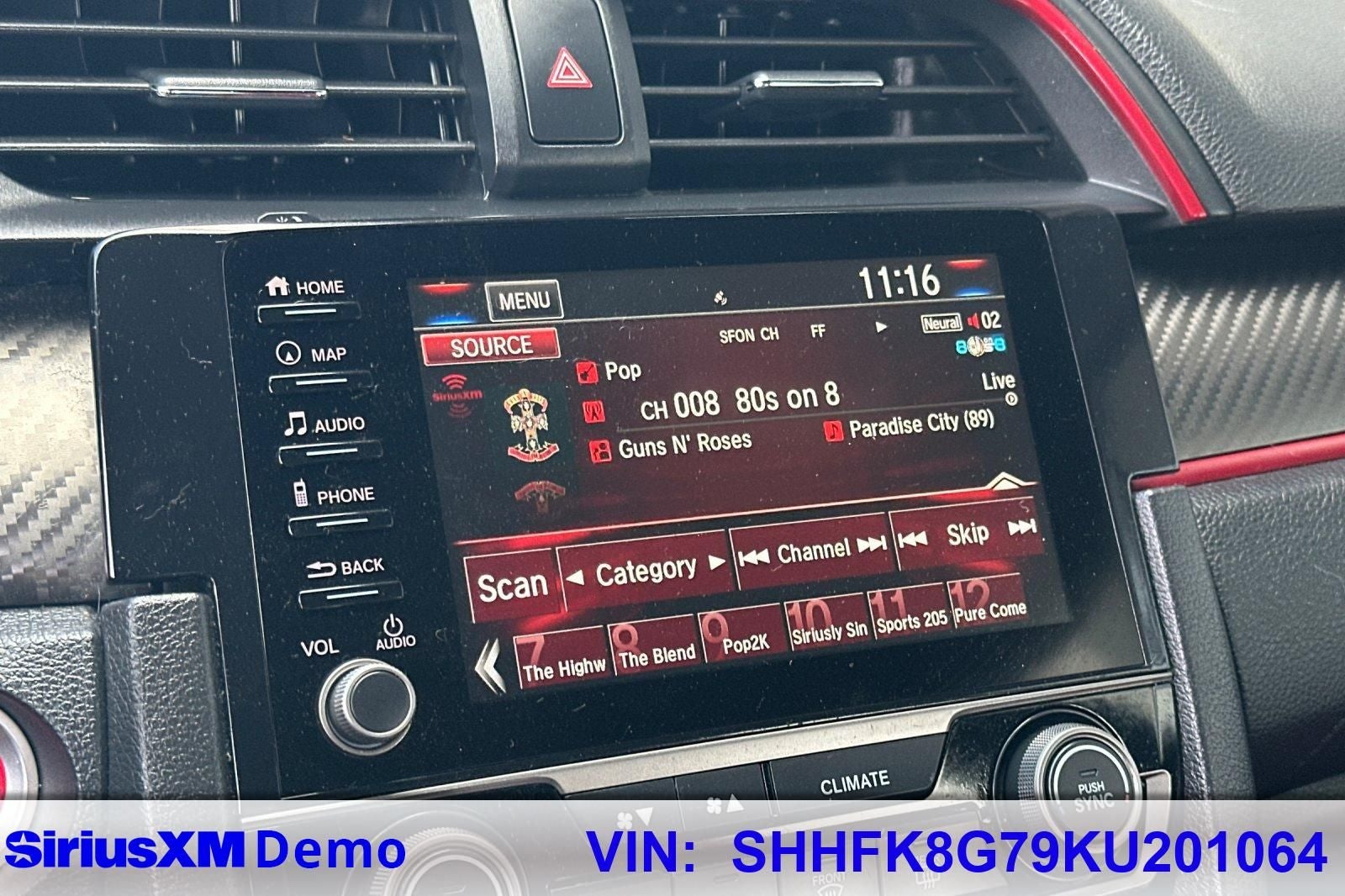 2019 Honda Civic Type R Touring