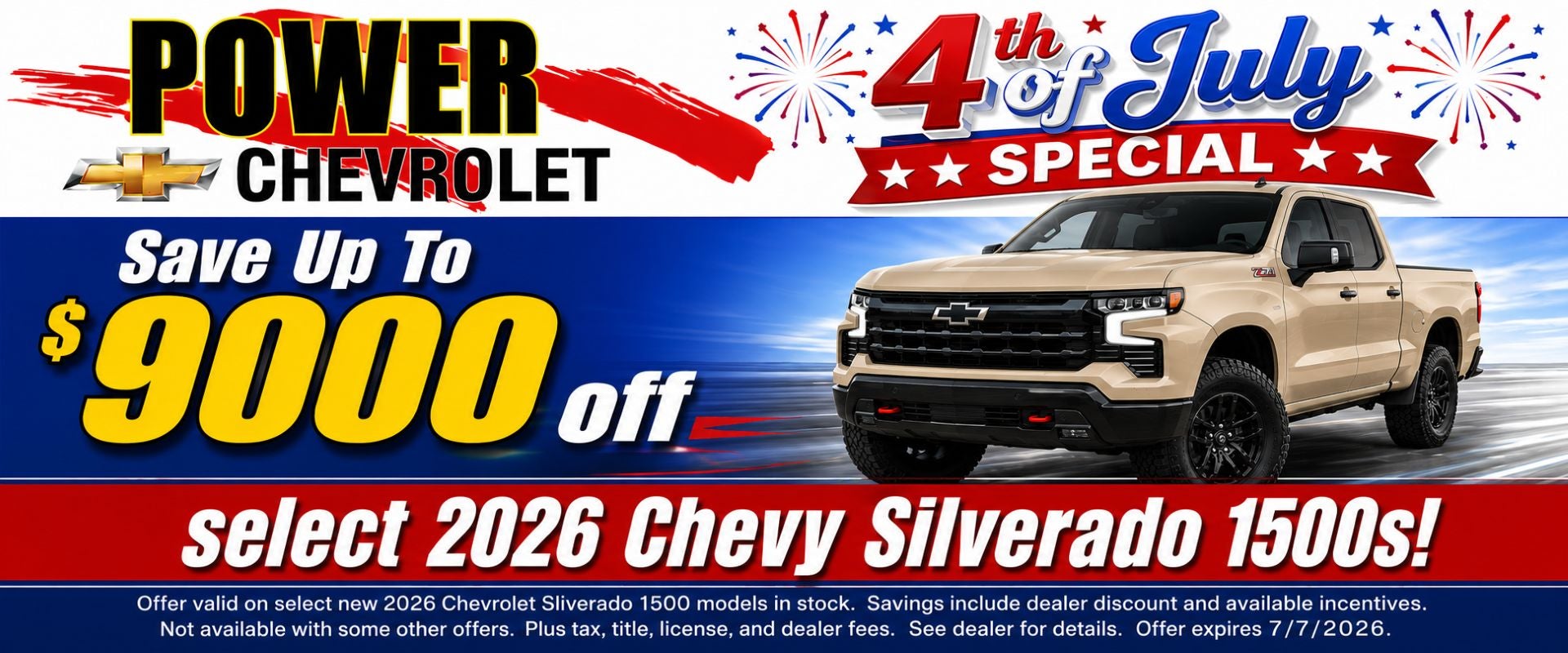 2026 Chevy Silverado 1500 Special
